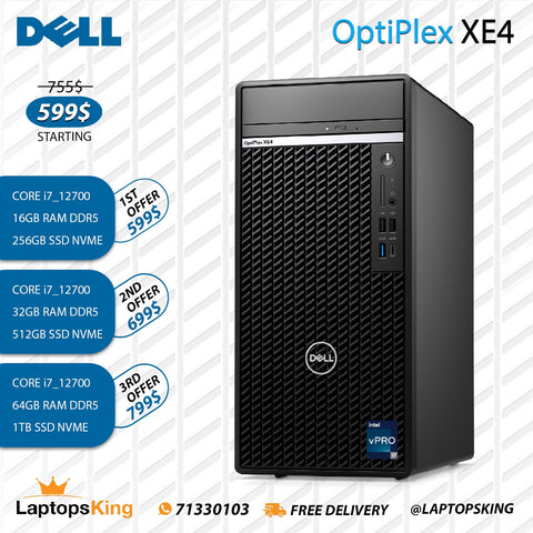 Dell Optiplex XE4 Core i7-12700 Desktop Computer Offers (New OB)