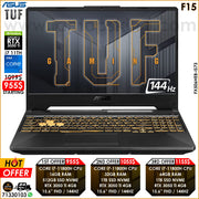 Asus Tuf F15 FX506HEB-IS73 Military Grade Core i7-11800h Rtx 3050 Ti 144Hz Gaming Laptop Offers (New OB)