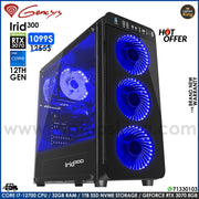 Genesis Irid 300 Core i7-12700 Rtx 3070 | Blue | Gaming Desktop (Brand New)