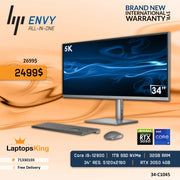 Hp Envy AIO 34-C1045 Core i9-12900 Rtx 3050 5k 34" Desktop Computer Offer (Brand New)