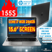 HP ProBook 650 Core i7 15-inch Laptop Offer (Used With Warranty)
