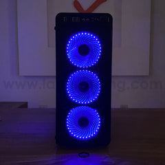 Genesis Irid 300 Core i5-7400 Gtx 1050 Ti | Blue | Gaming Desktop Computer (Used Very Clean)