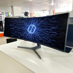 Samsung Odyssey 49" Qled 144hz Super Ultra-Wide 1800r Curved Gaming Monitor (New Open Box)