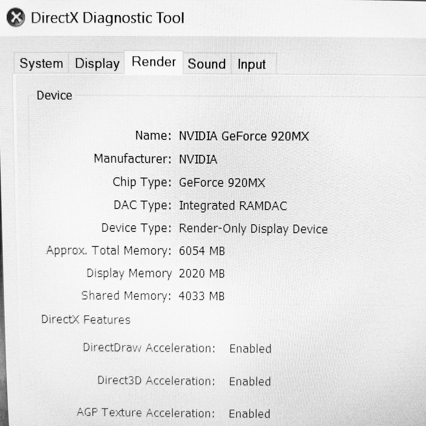 Lenovo IdeaPad 320 80XL i7-7500u 920MX 15.6" Laptop (Used Very Clean)