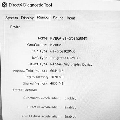 Lenovo IdeaPad 320 80XL i7-7500u 920MX 15.6" Laptop (Used Very Clean)