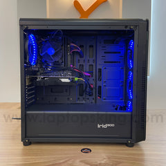 Genesis Irid 300 Core i5-7400 Gtx 1050 Ti | Blue | Gaming Desktop Computer (Used Very Clean)