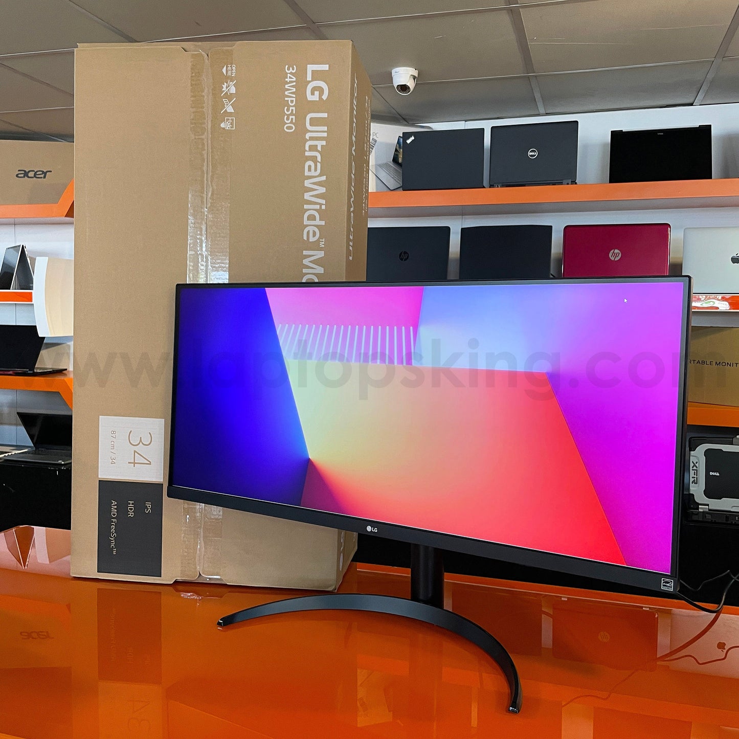 LG 34WP550-B 34" UltraWide FHD IPS HDR 75Hz Monitor (Brand New)