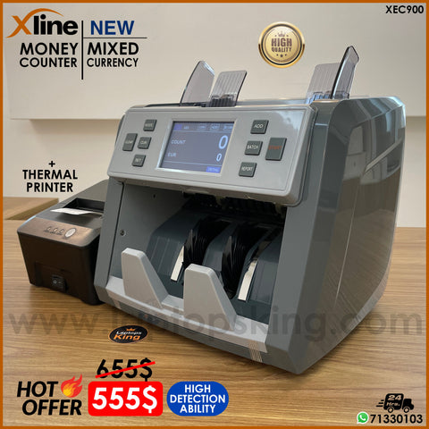 Xline XEC900 Mixed Currency Money Counter (New)