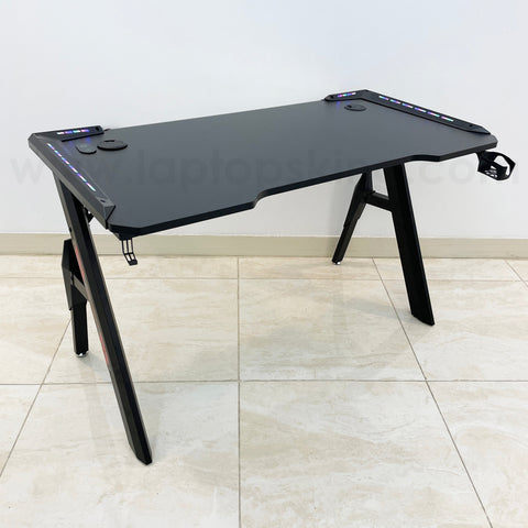 AOR Esports H1-7 | Carbon Fiber Finish Built-In Controller Rgb Gaming Desk Offer (Brand New)