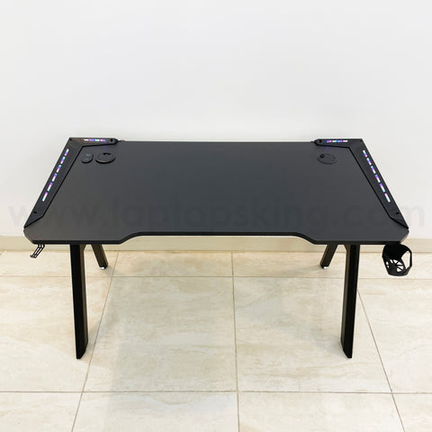 AOR Esports H1-7 | Carbon Fiber Finish Built-In Controller Rgb Gaming Desk Offer (Brand New)