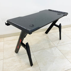 AOR Esports H1-7 | Carbon Fiber Finish Built-In Controller Rgb Gaming Desk Offer (Brand New)