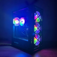 El Bomba Core i5-12400 Rtx 2080 | Rgb Gaming Desktops (Brand New)
