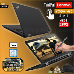 Lenovo ThinkPad Yoga 460 2in1 Core i7-6600u Flip-Touch Laptop Offer (Open Box)