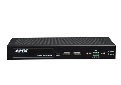 AMX NMX-DEC-N2422A N2400 4K 4:4:4 Video Over IP Decoder