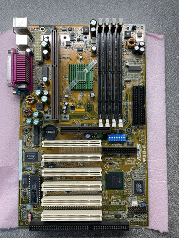 Asus P3B-F Intel 440BX Slot-1 100Mhz ATA-33 SDRAM ATX Motherboard