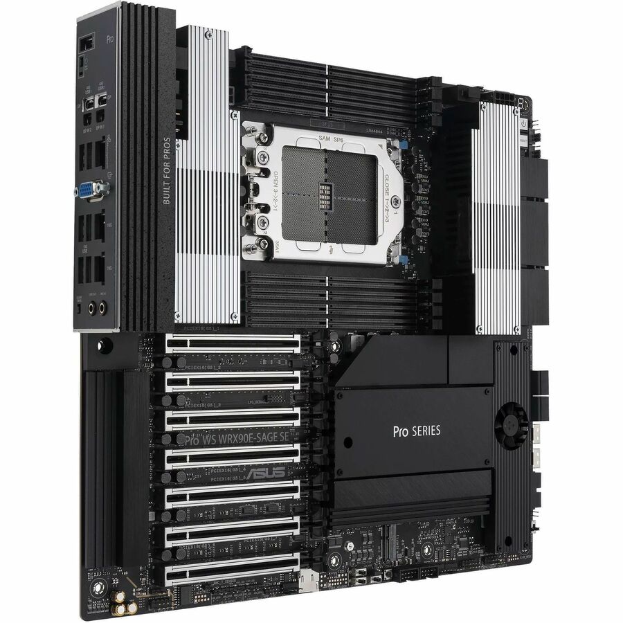 ASUS PRO WS WRX90E-SAGE SE AMD Ryzen Threadripper PRO 7000 WX-Series CEB Workstation Motherboard