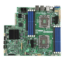 Intel DBS2400EP2 / S2400EP2 Chipset-Intel C600-A Socket-LGA1356 128Gb DDR3-800MHz SSI CEB Server Motherboard