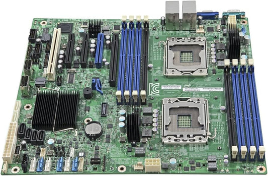 Intel DBS2400SC2 Chipset-C600-A Socket-LGA1356 128Gb DDR3-1333MHz SSI CEB Server bare board only