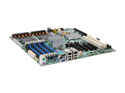 Intel S5000PSLSATAR Dual Xeon Socket-LGA771 DDR2 SATAx6 Extended-ATX Server Motherboard