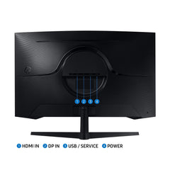 Samsung Odyssey G5 LC27G55TQBMXUE 27" 144hz 2k 1ms Hdr10 | Curved Gaming Monitor (Brand New)