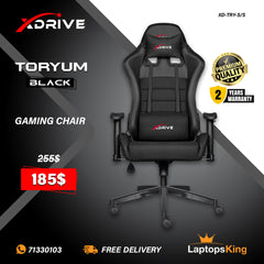 Xdrive Toryum XD-TRY-S/S | Black Chair (Brand New)