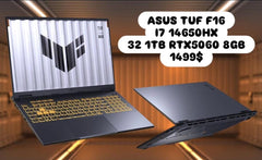 ASUS TUF FX608JMR-F16.I75060 Core™ i7-14650HX RTX 5060 8GB "16"" WUXGA 165HZ"