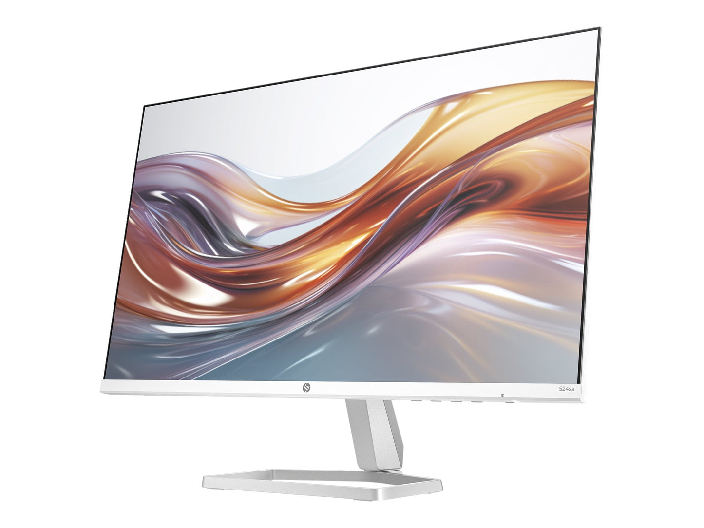 HPI SOURCING Series 5 524sa 24" LED Monitor, Full HD IPS Display, 300 Nit, 100Hz, Anti-glare, Low Blue Light, Built-in Speakers, HDMI/VGA, Eye Comfort Tech, White - 94C36AA#ABA (1 Year Warranty)