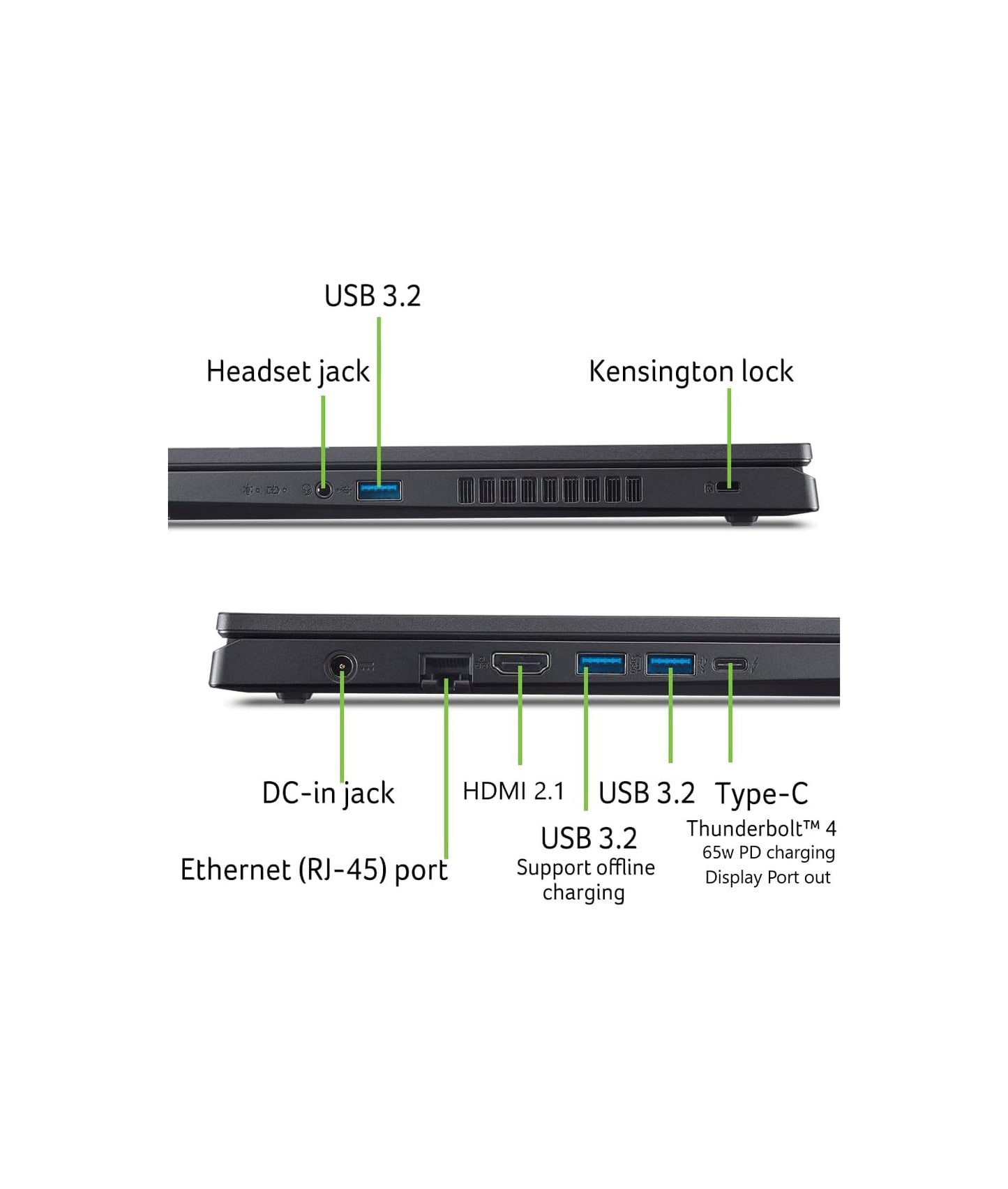 ACER NITRO 5 AVNV15-51-93HS CORE i9-13900H RTX 4050 165HZ 15.6” FHD IPS GAMING LAPTOP (BRAND NEW)