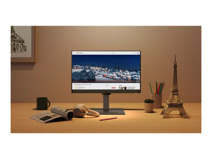 BenQ GW2490T 23.8" Home Office LED Monitor, Full HD IPS, Eye Care Technology, 250 Nit, 5ms GTG, Height/Pivot/Swivel Adjustable, 2 HDMI, DisplayPort, Wall Mountable - GW2490T (1 Year Warranty)