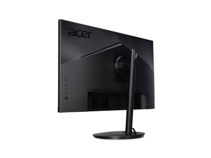 Acer CB2 CB272 D3 27" LED Monitor, 1920x1080 FHD IPS, 1ms VRB, 100Hz, FreeSync, Anti-glare, Height/Pivot/Swivel, Built-in Webcam, HDMI/DP/VGA, Black - UM.HB2AA.301 (1 Year Warranty)