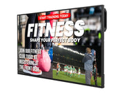 Planar URP65 65" 4K LCD Digital Signage Display, 3840x2160 Resolution, 500 Nit Brightness, HDMI/DisplayPort, TAA Compliant, ENERGY STAR - 998-2891-00 (3 Month Warranty)