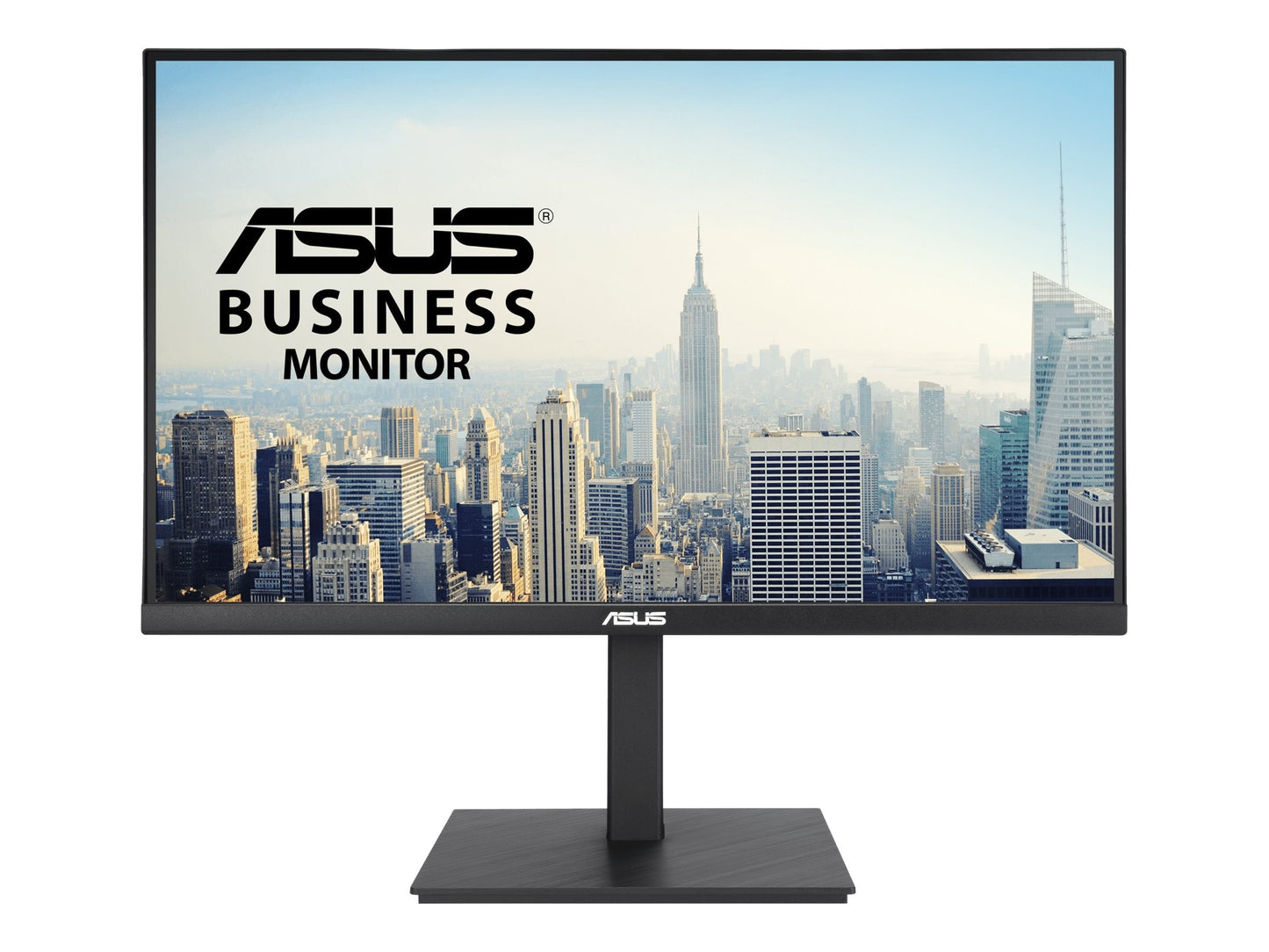 ASUS Business VA27UQSB 27" 4K UHD IPS LED Monitor, HDR10, 178° Wide View, DisplayPort, Dual HDMI, USB Hub, Ergonomic Design, Flicker-Free, Blue Light Filter - VA27UQSB (3 Year Warranty)