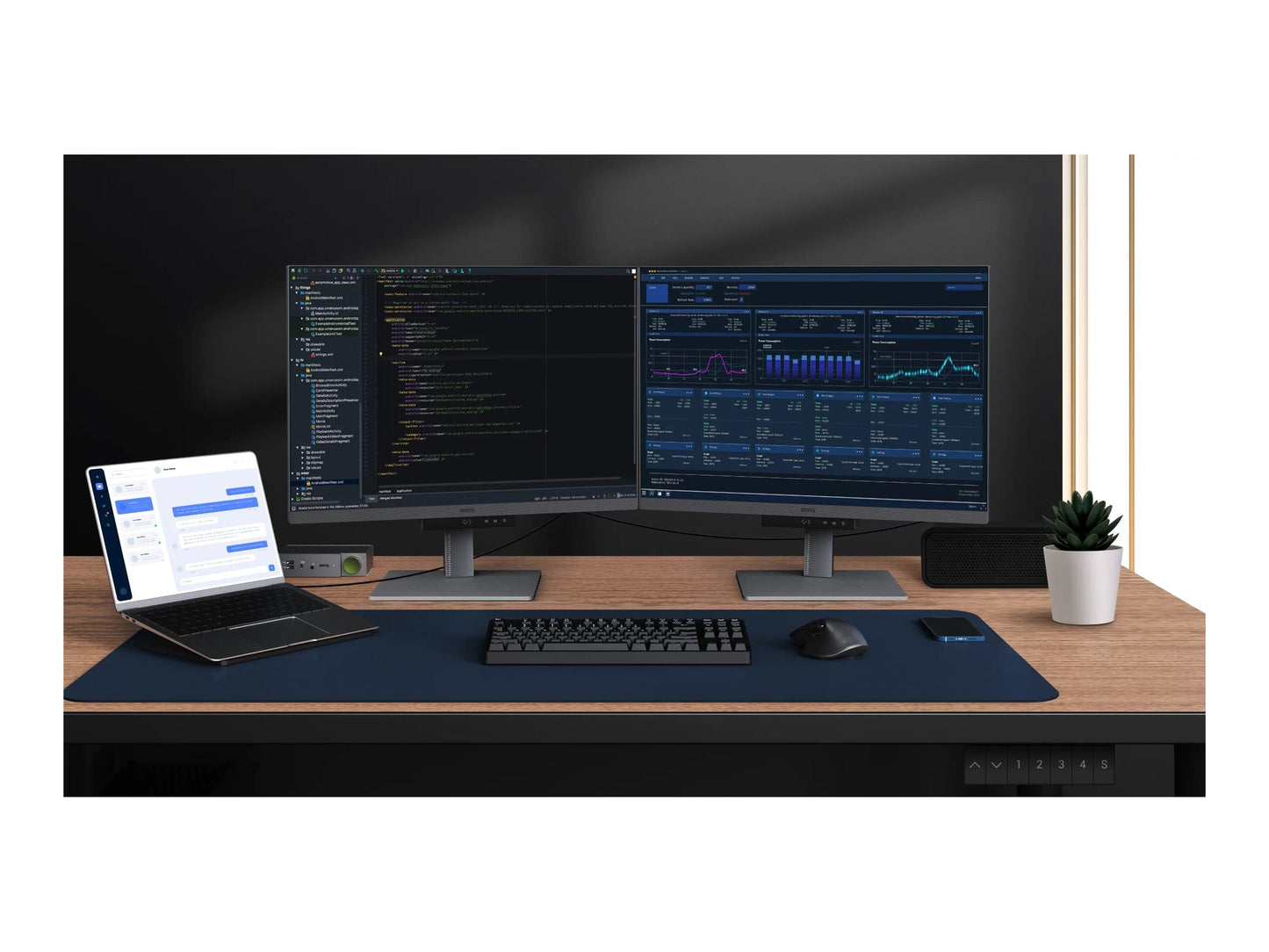 BenQ RD280U 28" Programming LED Monitor, 4K+ 3840x2560, IPS, HDR400, USB-C, KVM Switch, Height Adjustable, Eye Care, MoonHalo Backlight - RD280U (1 Year Warranty)