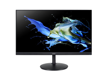Acer CB2 CB272 D3 27" LED Monitor, 1920x1080 FHD IPS, 1ms VRB, 100Hz, FreeSync, Anti-glare, Height/Pivot/Swivel, Built-in Webcam, HDMI/DP/VGA, Black - UM.HB2AA.301 (1 Year Warranty)