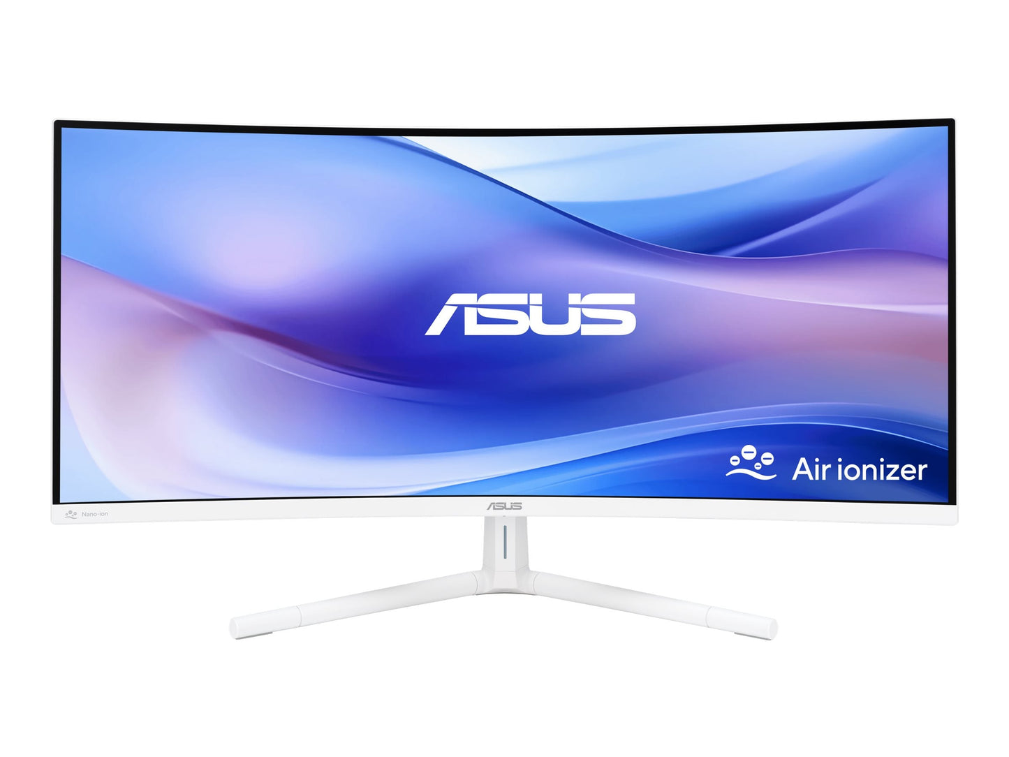 Asus VU34WCIP-W 34" Class UW-QHD Curved Screen LED Monitor - 21:9