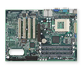 Supermicro 370SSE Intel 815E Socket-FCPGA370 Pentium-3 ATX Motherboard