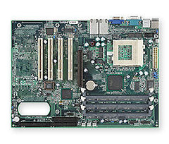 Supermicro 370SSE Intel 815E Socket-FCPGA370 Pentium-3 ATX Motherboard