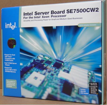 Intel SE7500CW2SCSI Dual Xeon E7500 Socket PGA-603 DDR SDRAM Extended-ATX Server Board