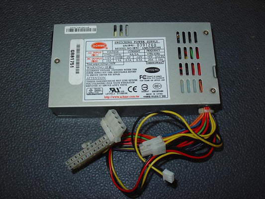 Achme AM630BS20S 200 Watt FLEX ATX ACTIVE PFC P4 Power Supply