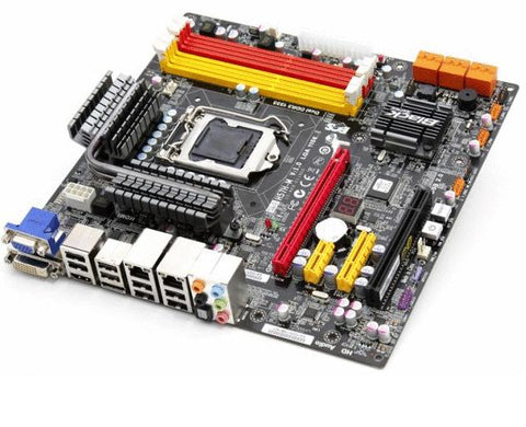 ECS H57H-MUS (V1.0A) Intel H57 Express Socket-1156 DDR3-1333MHZ Micro ATX Motherboard