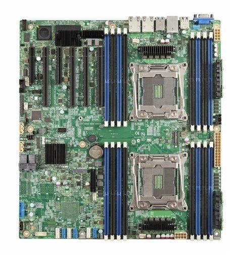 Intel DBS2600CW2R Xeon E5-2600 V3 LGA2011-V3 DDR4 SDRAM SSI Motherboard