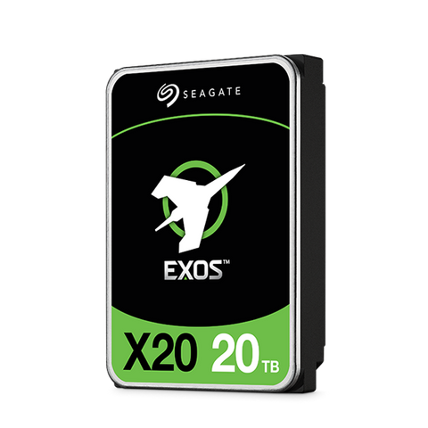 Seagate EXOS X20 20TB SATA Enterprise 6Gb/s 7200 rpm 256MB 3.5-inch Internal Hard Drive (Brand New)